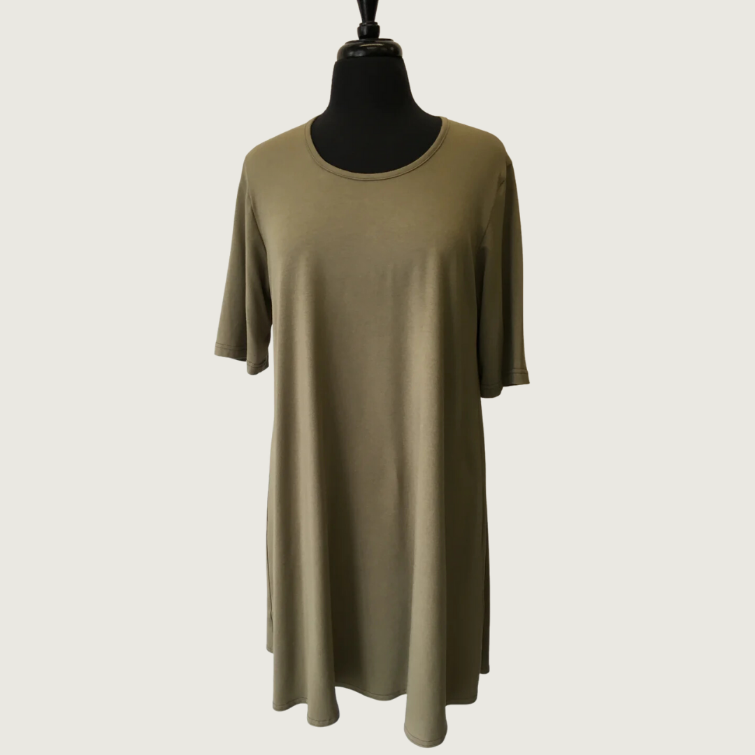 Classic A-Line Tunic Dress