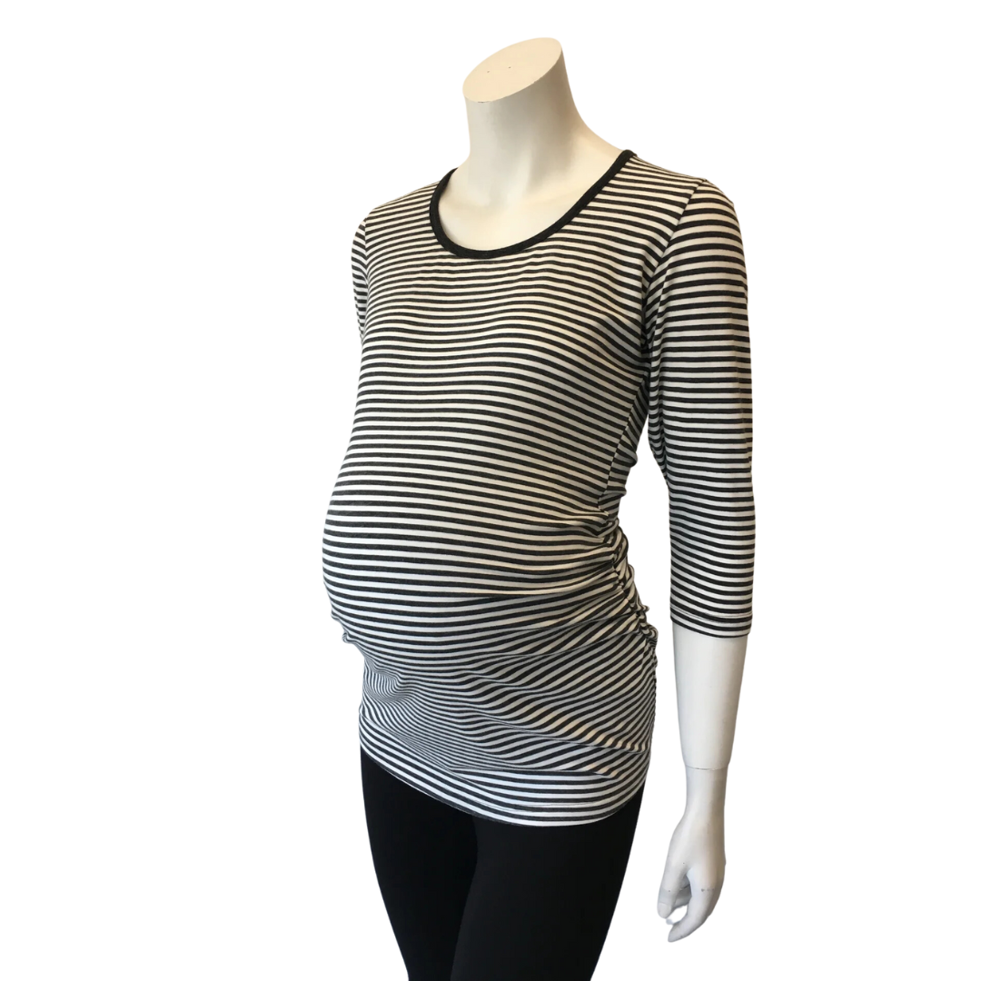 Gathered Tee 3/4 Sleeve