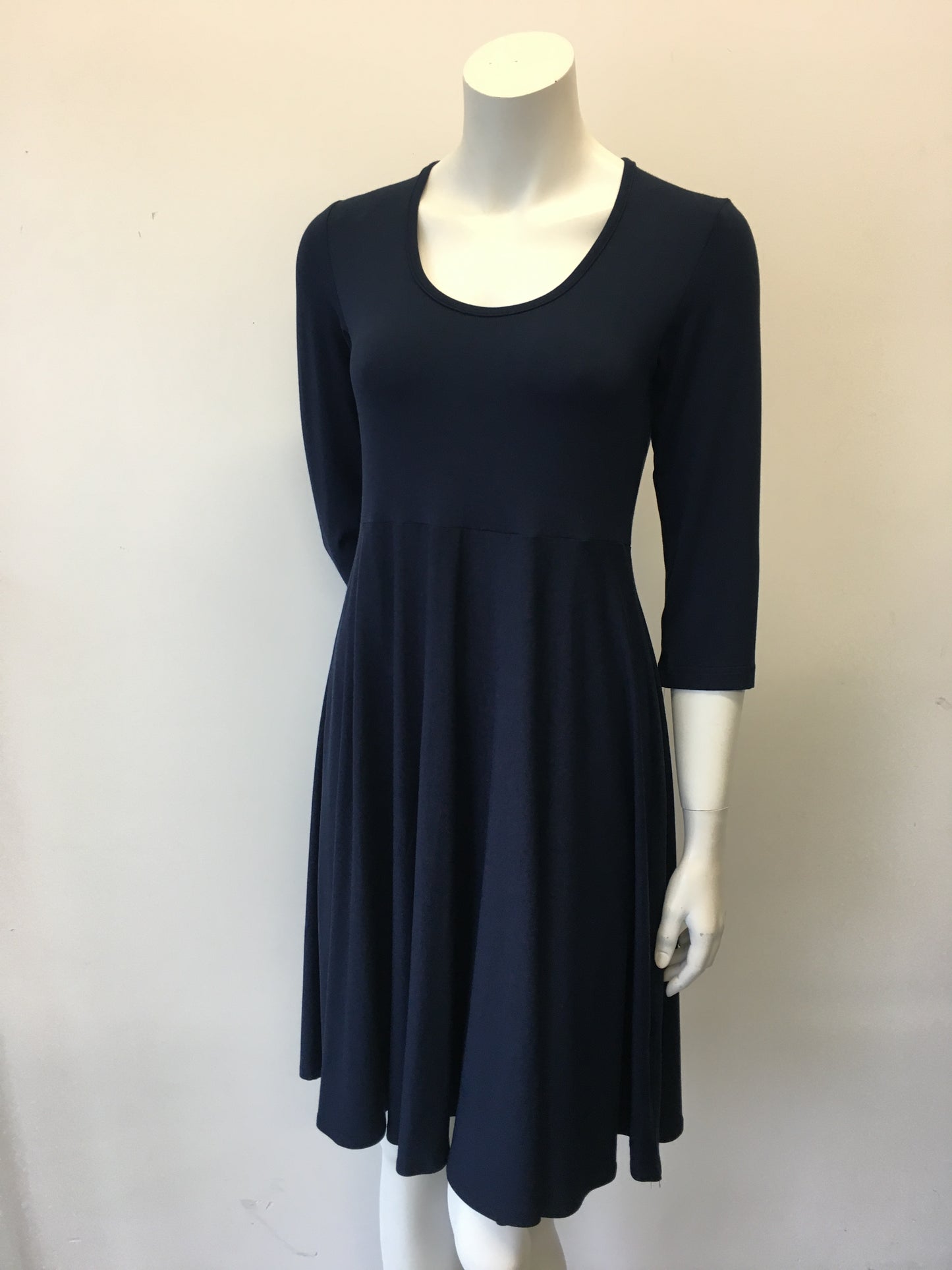 Circle Dress 3/4 Sleeve