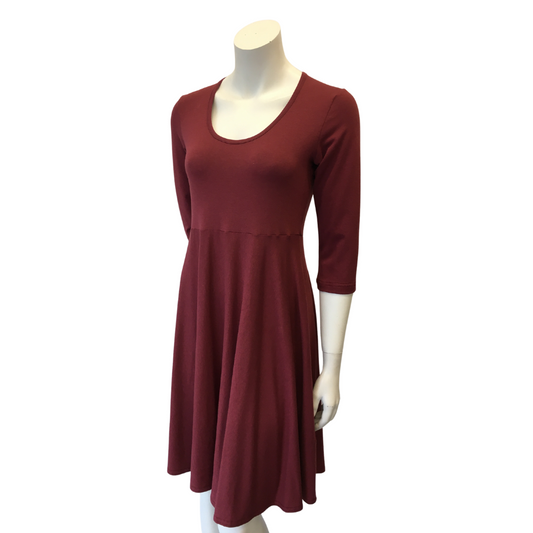 Circle Dress 3/4 Sleeve