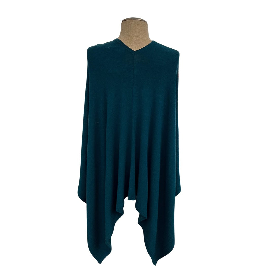 Modal Sweater Knit Poncho