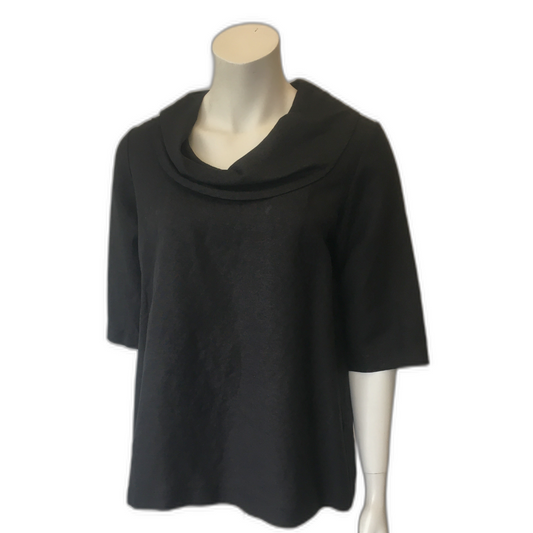 Cowl Linen Blouse